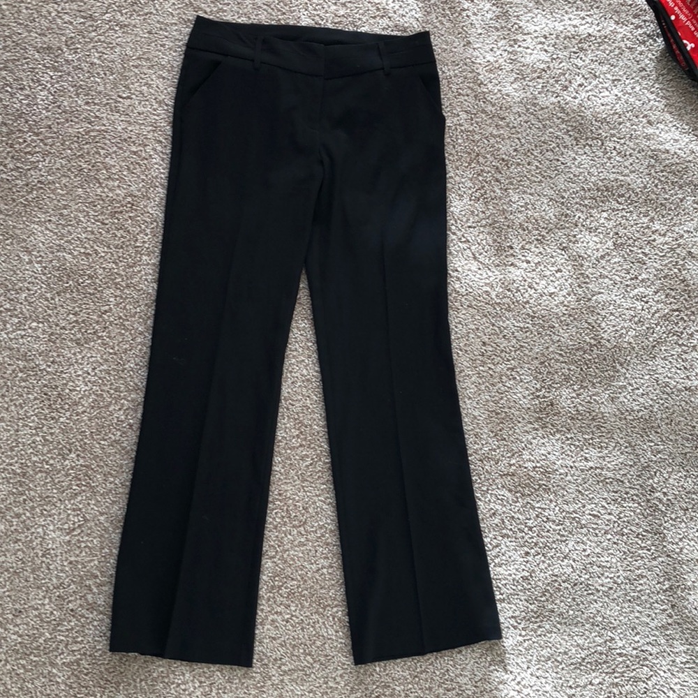 Sequin Hearts Black boot cut pants